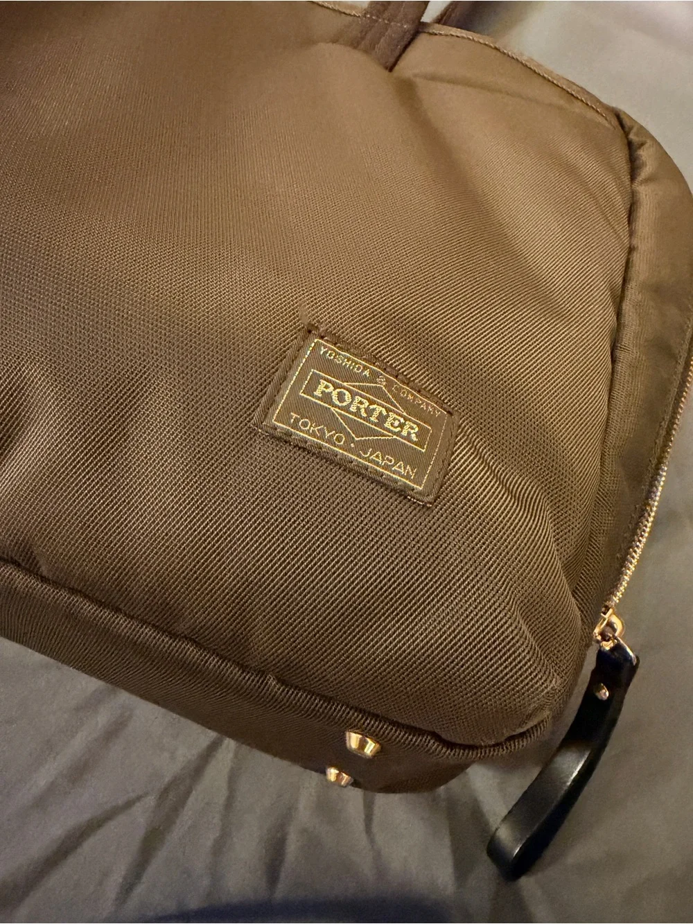 Unbranded Men's Brown Laptop Tote with Dual Handles